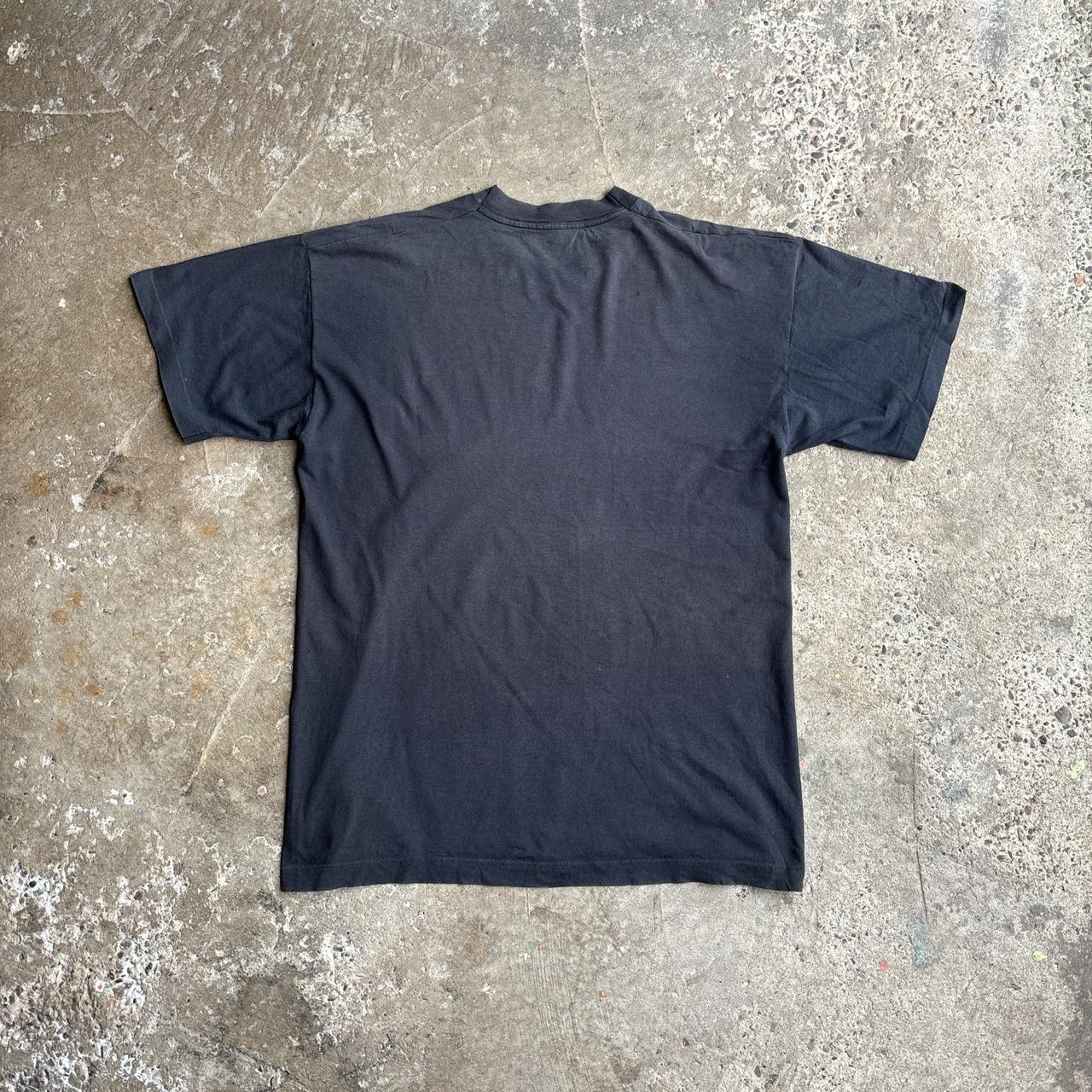 Black Single Stitch Necroshine - Overkill 1999 Band T-Shirt