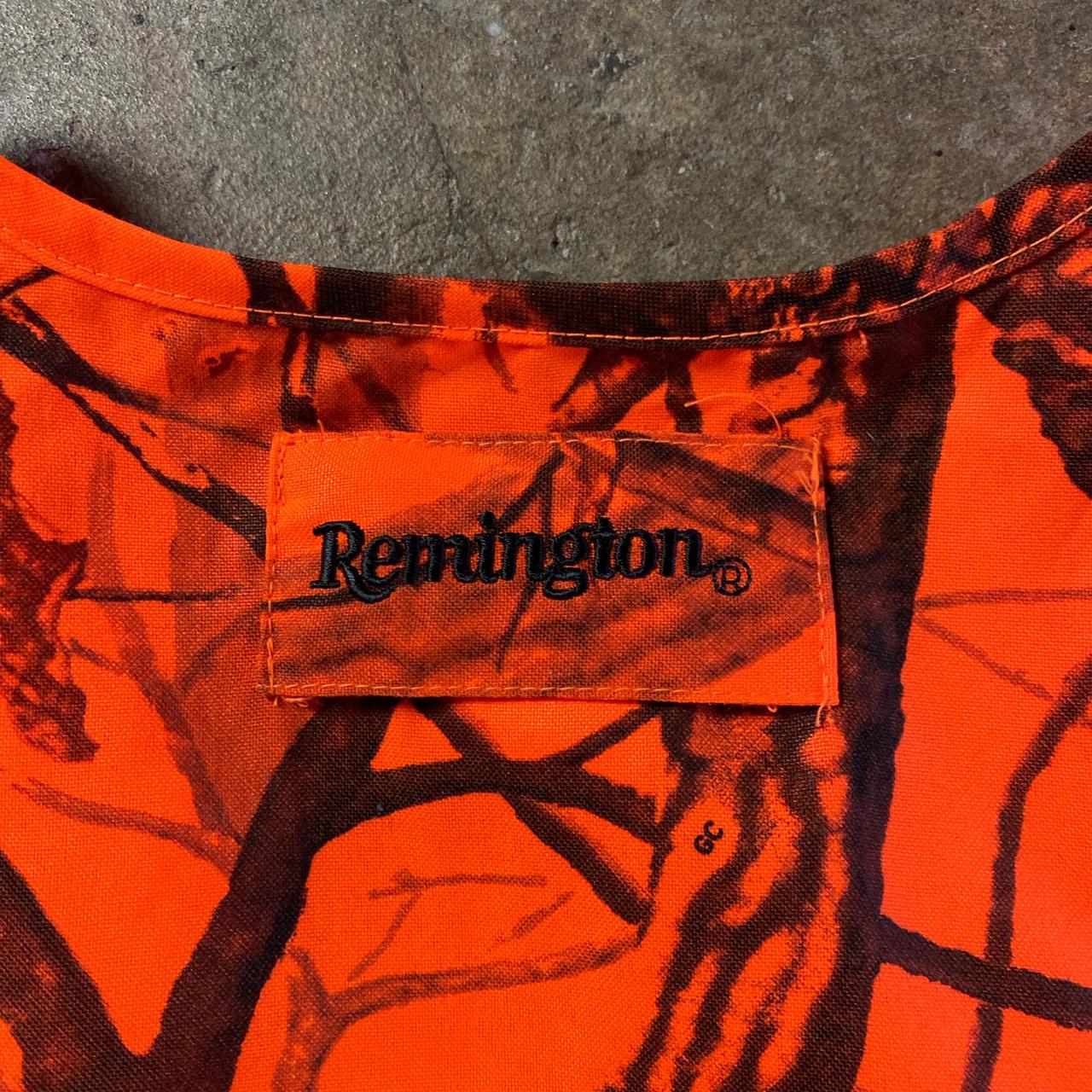 Orange Remington Realtree Print Vest Jacket - XL