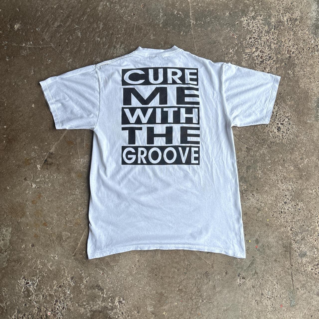 White Graphic Citizen Swing T-Shirt - L