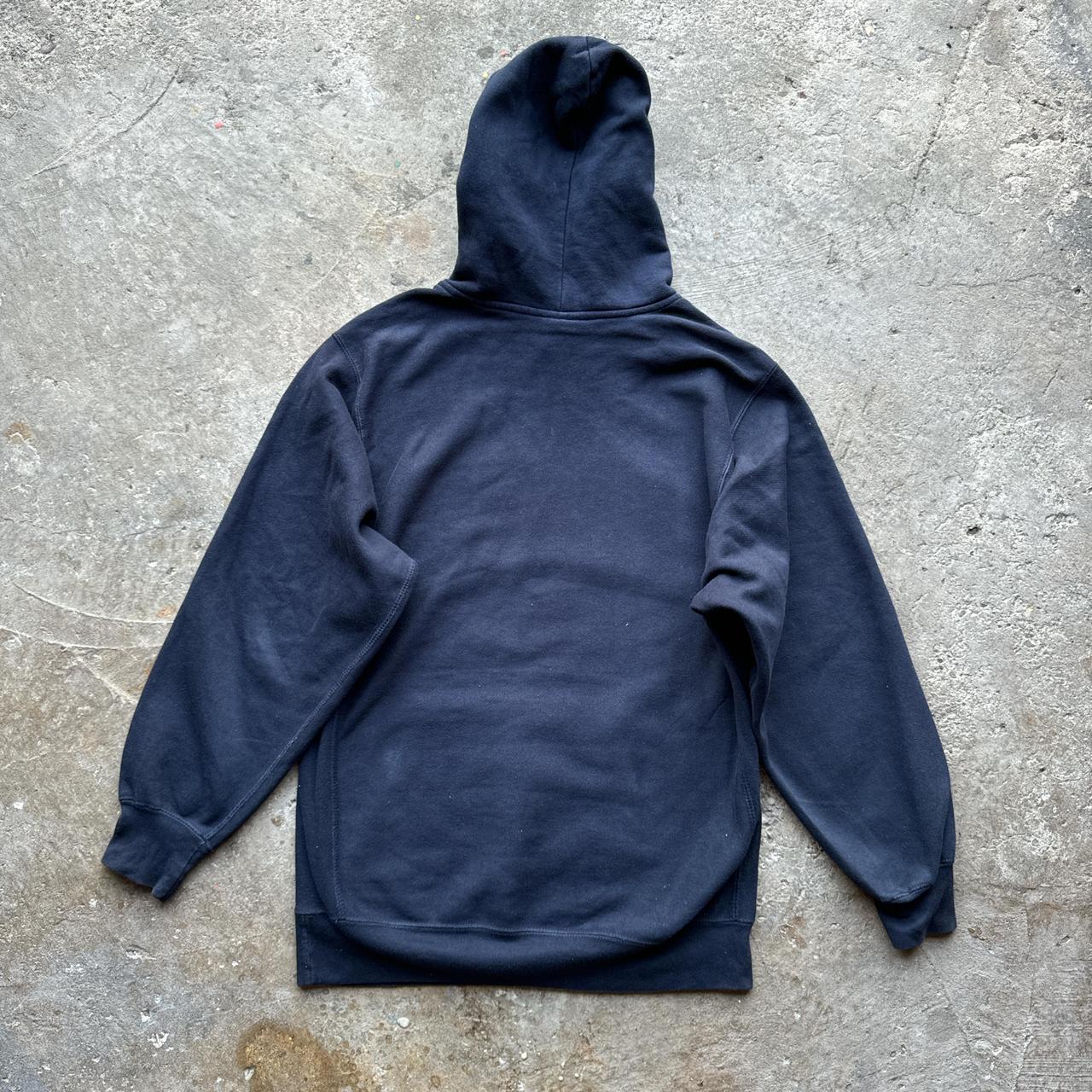 Navy hoody with Irish patch