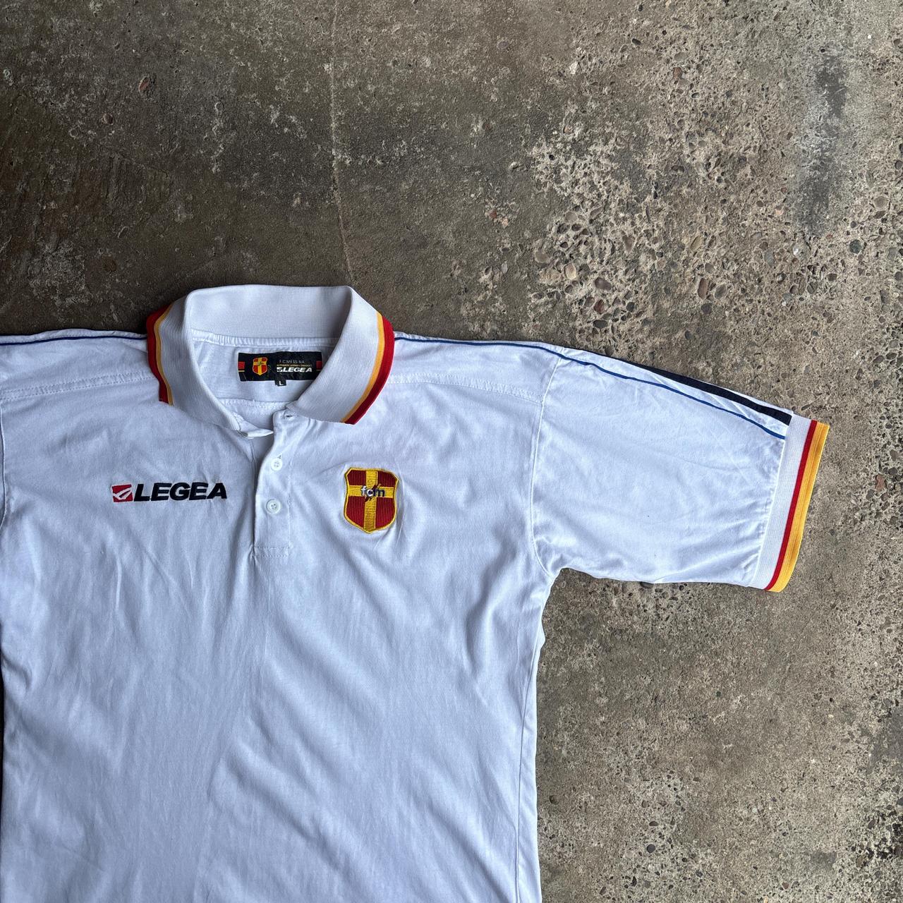 White Messina Legea Polo Shirt 2008/10 - L