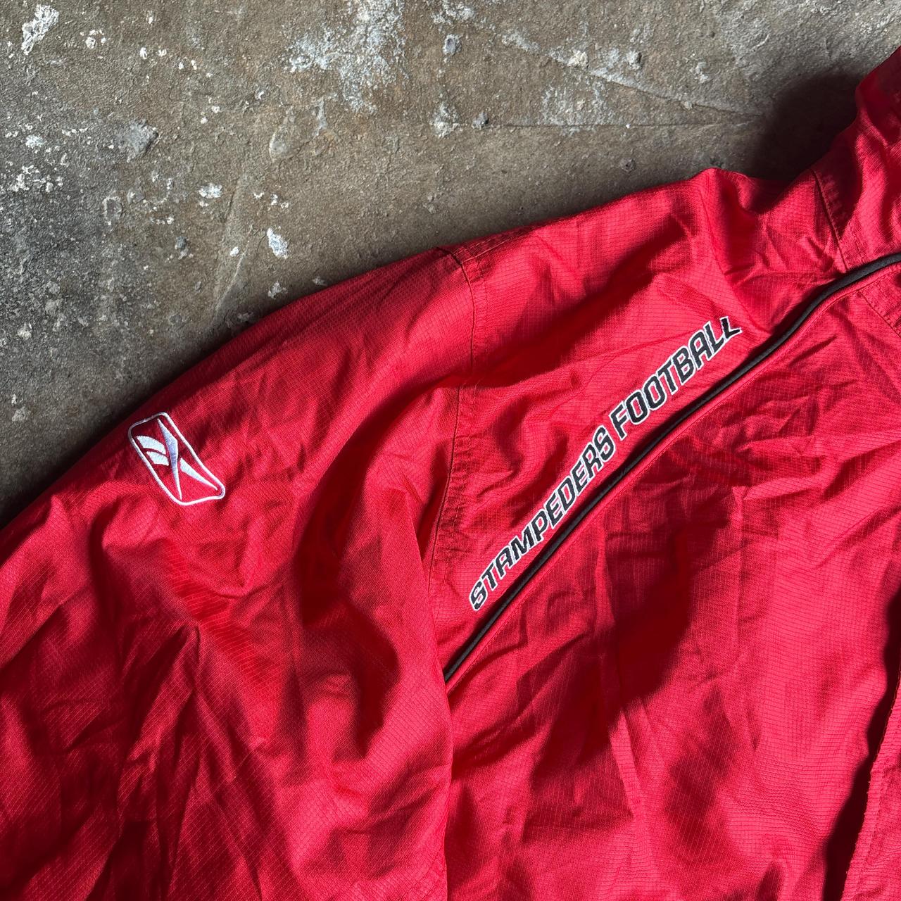 Red Stampeders Football Reebok Full-Zip Jacket - 2XL