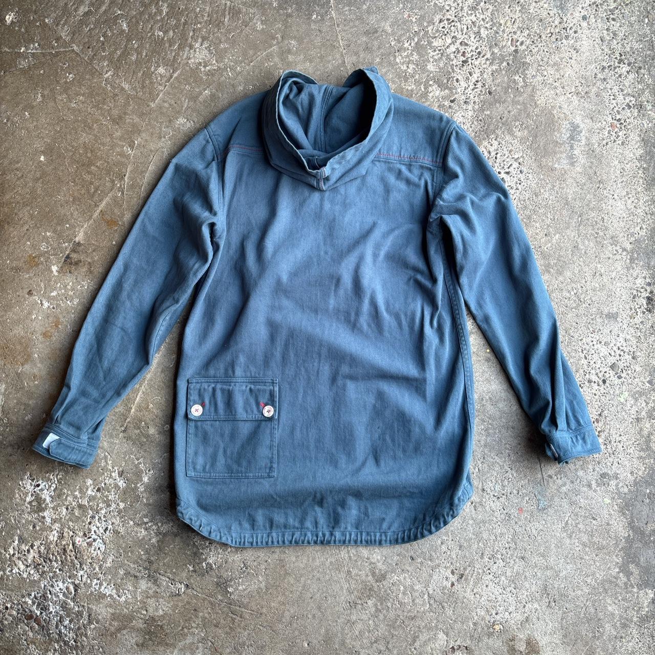 Blue Liverpool ‘Love Follow Conquer” Football Fan Hooded Jacket