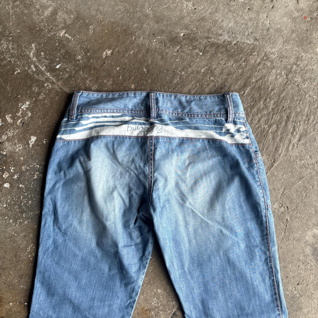 Blue Denim Billabong Flared Jeans