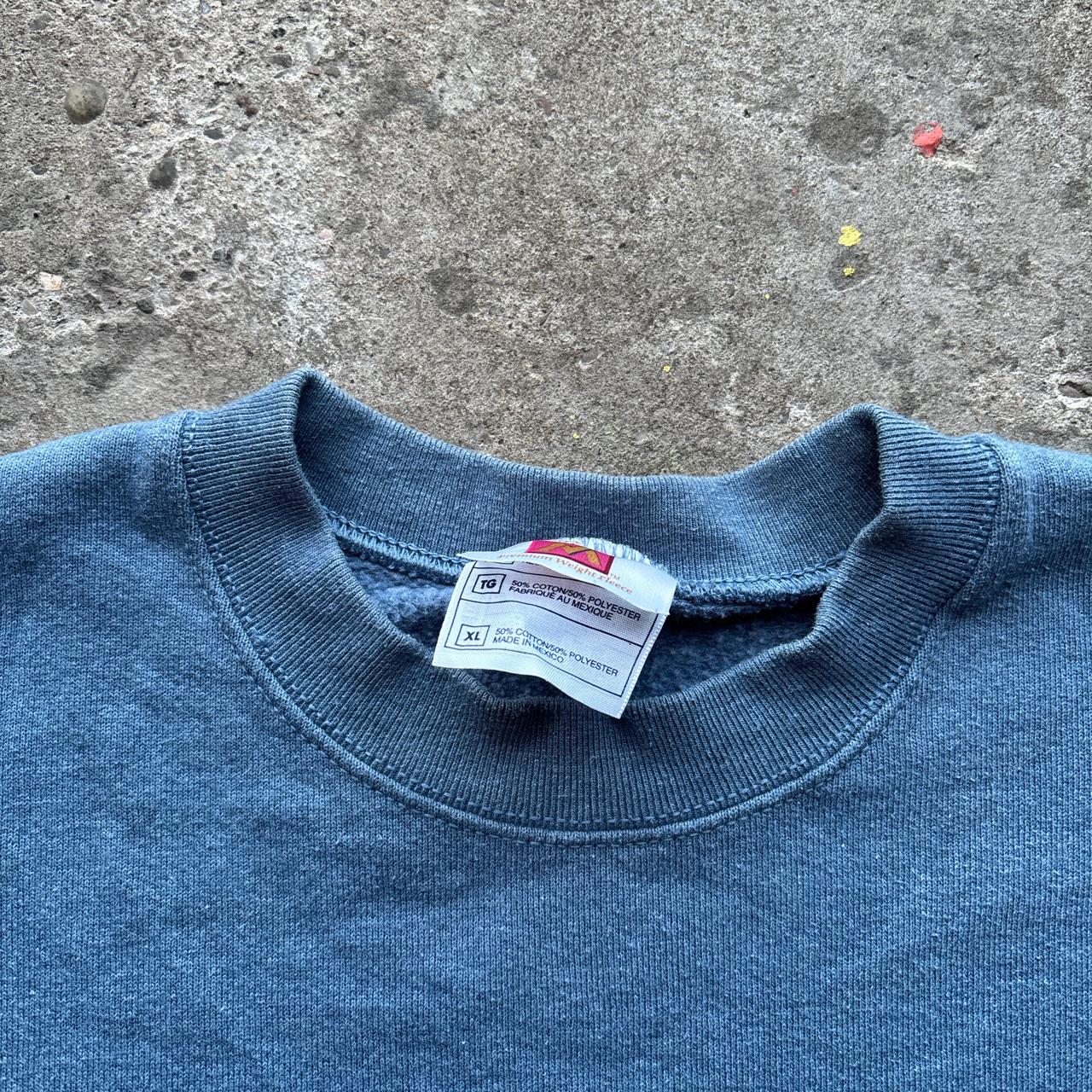 Vintage Blue Plain sweatshirt
