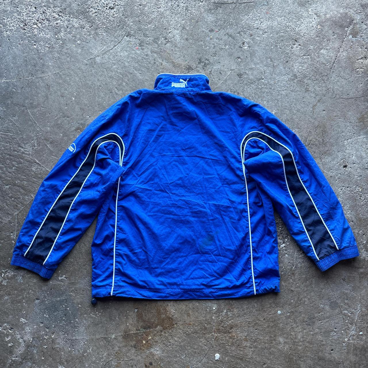 Blue and navy Puma track jacket