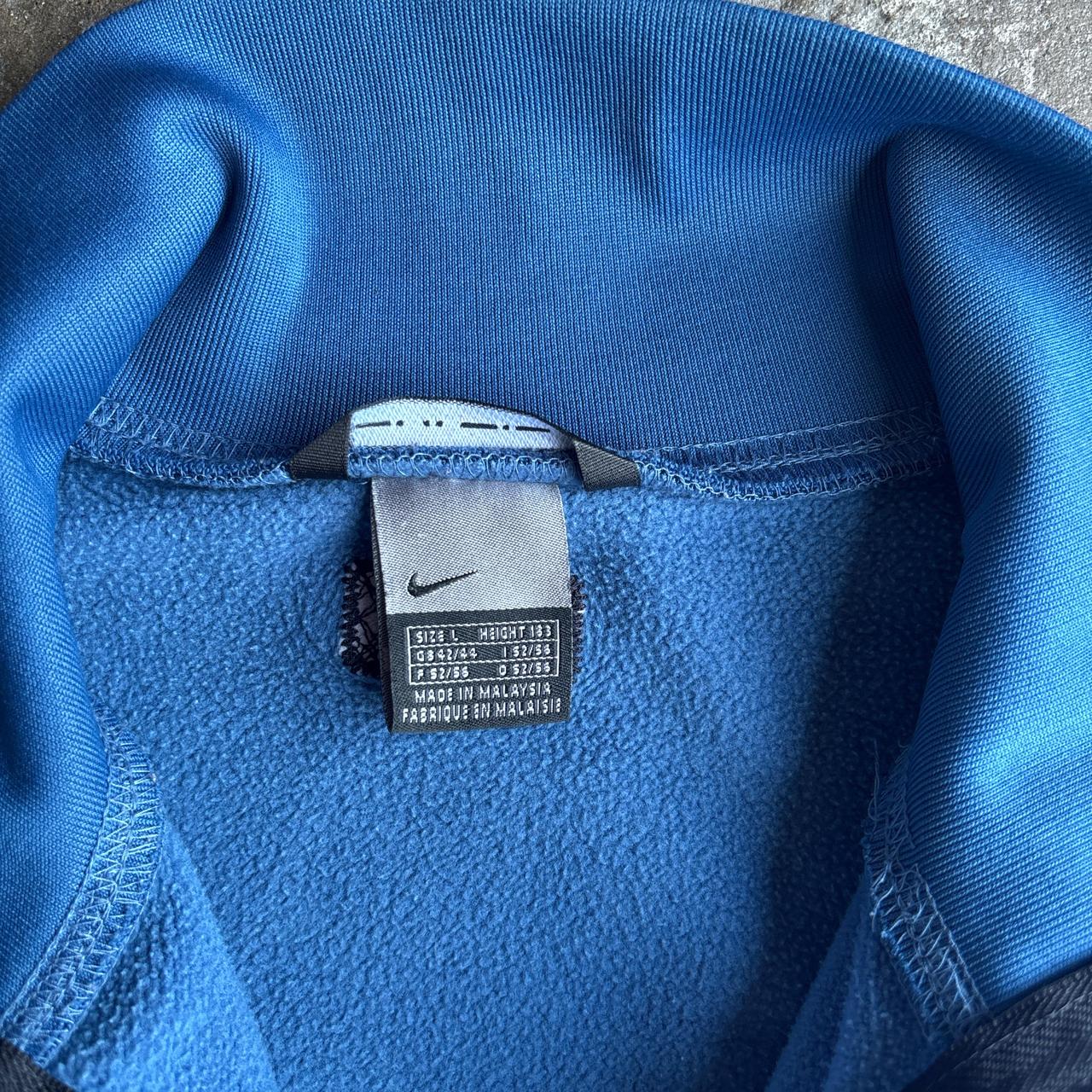 Blue & Grey Nike Full Zip Tracksuit Top