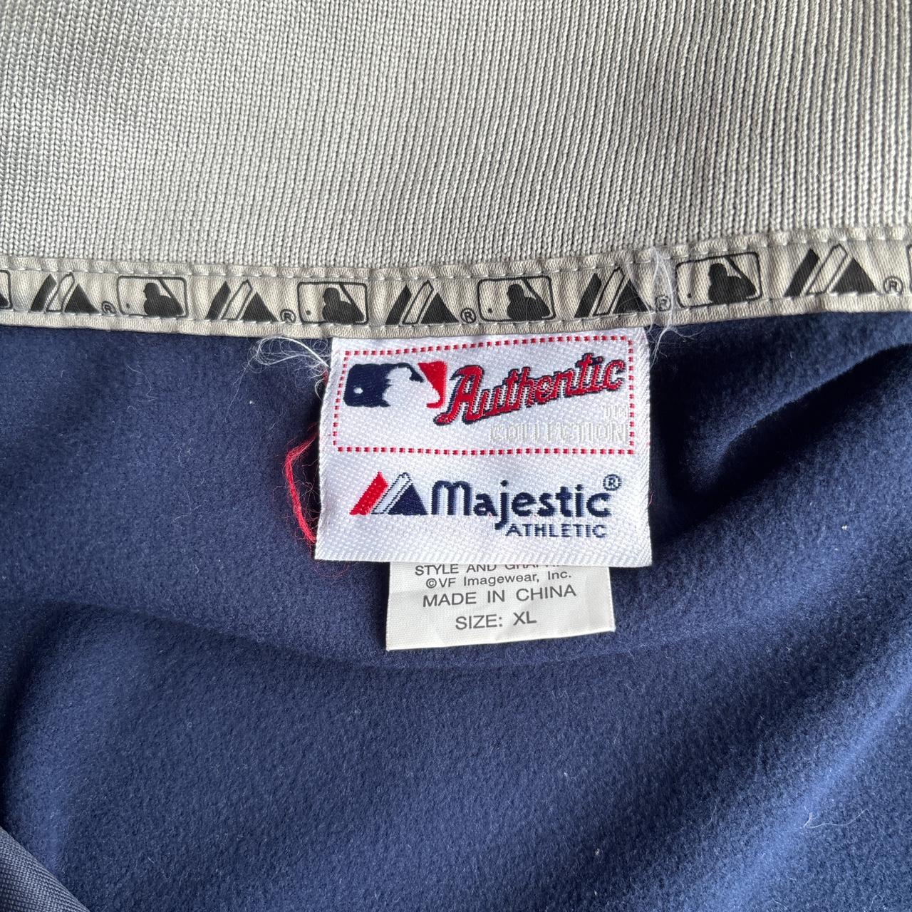 Navy Seattle Mariners Majestic Athletic Tracksuit Jacket