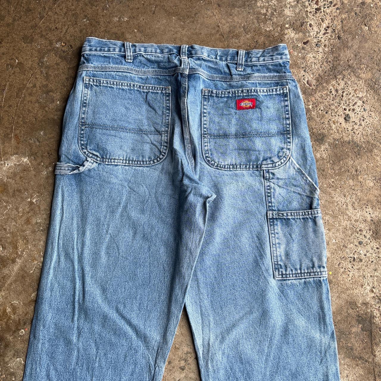 Blue denim Dickies Carpenter jeans