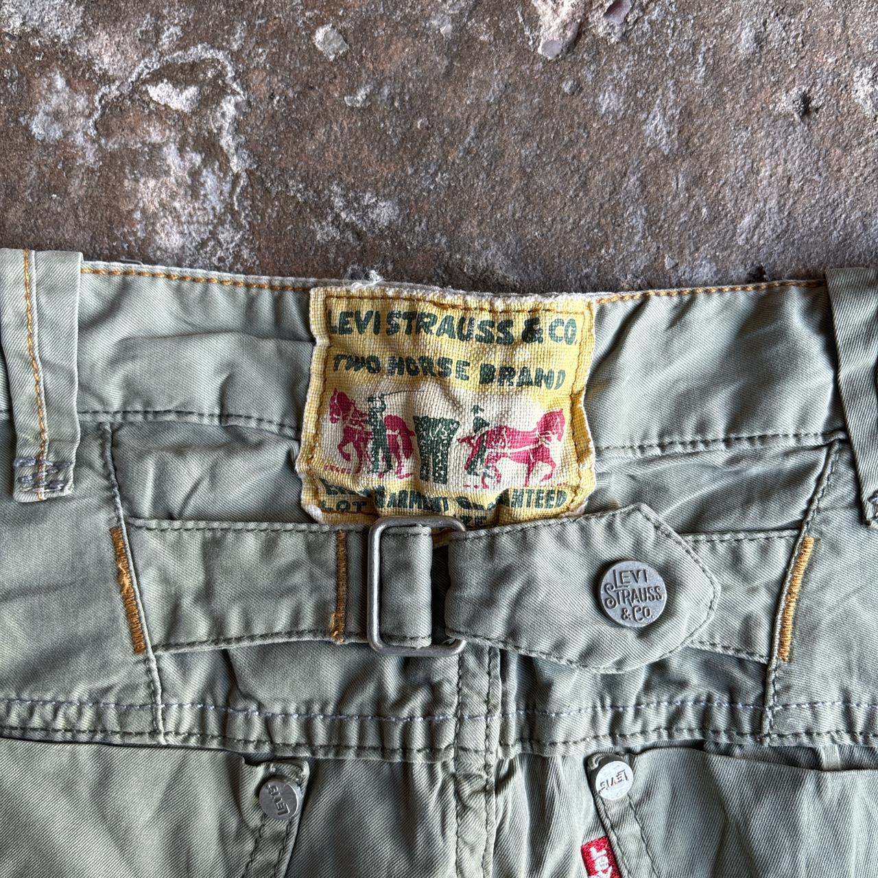Khaki Levi's 100% Cotton Trousers