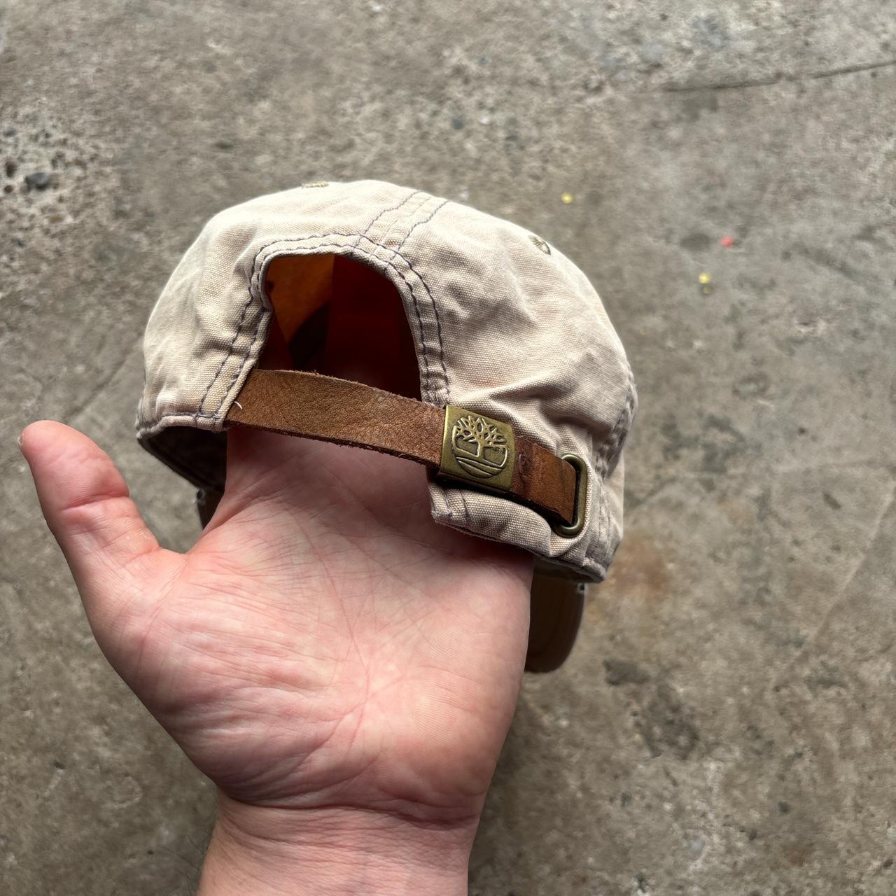 00s Tan Timberland Baseball Cap