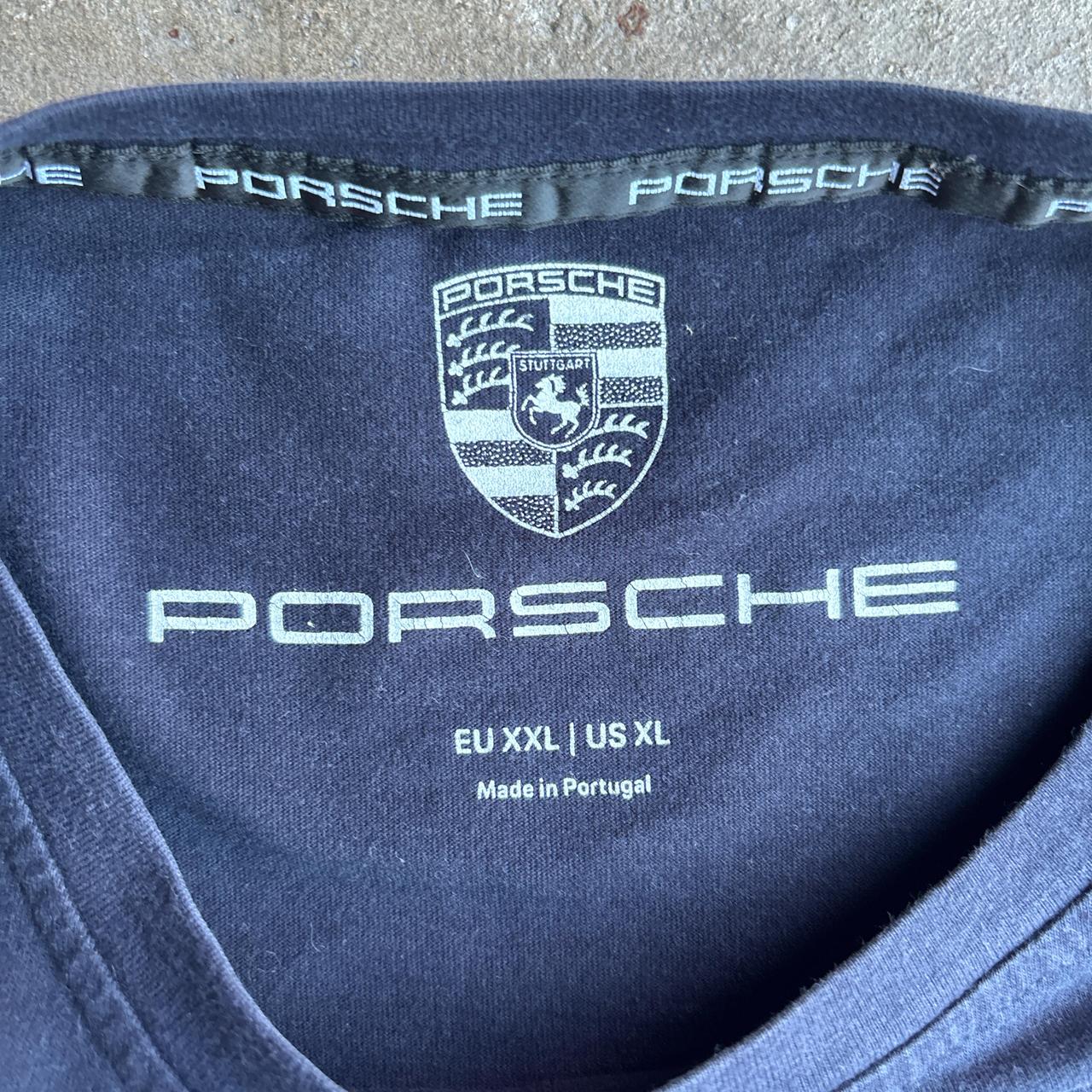 Navy Porsche Graphic T-Shirt