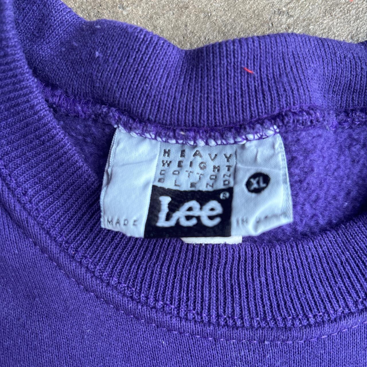 Purple Lee Crewneck Sweatshirt - XL
