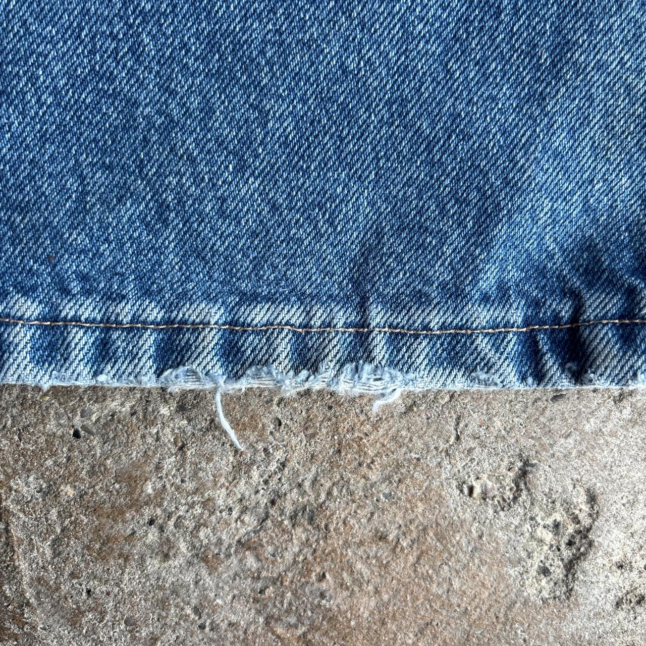 Blue Straight Fit YSL Denim Jeans
