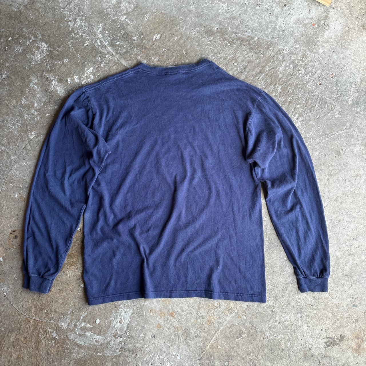 Navy MLB Boston Red Sox long-sleeve top