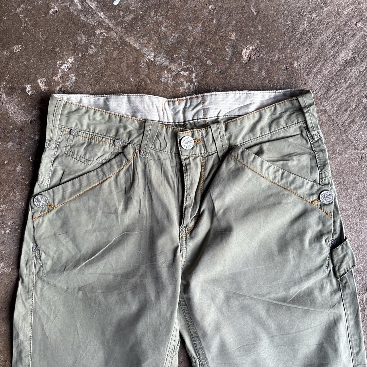 Khaki Levi's 100% Cotton Trousers