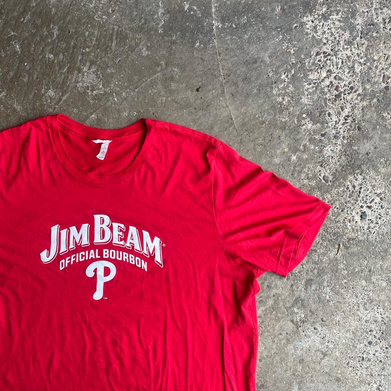 Red Jim Beam Vintage T-Shirt