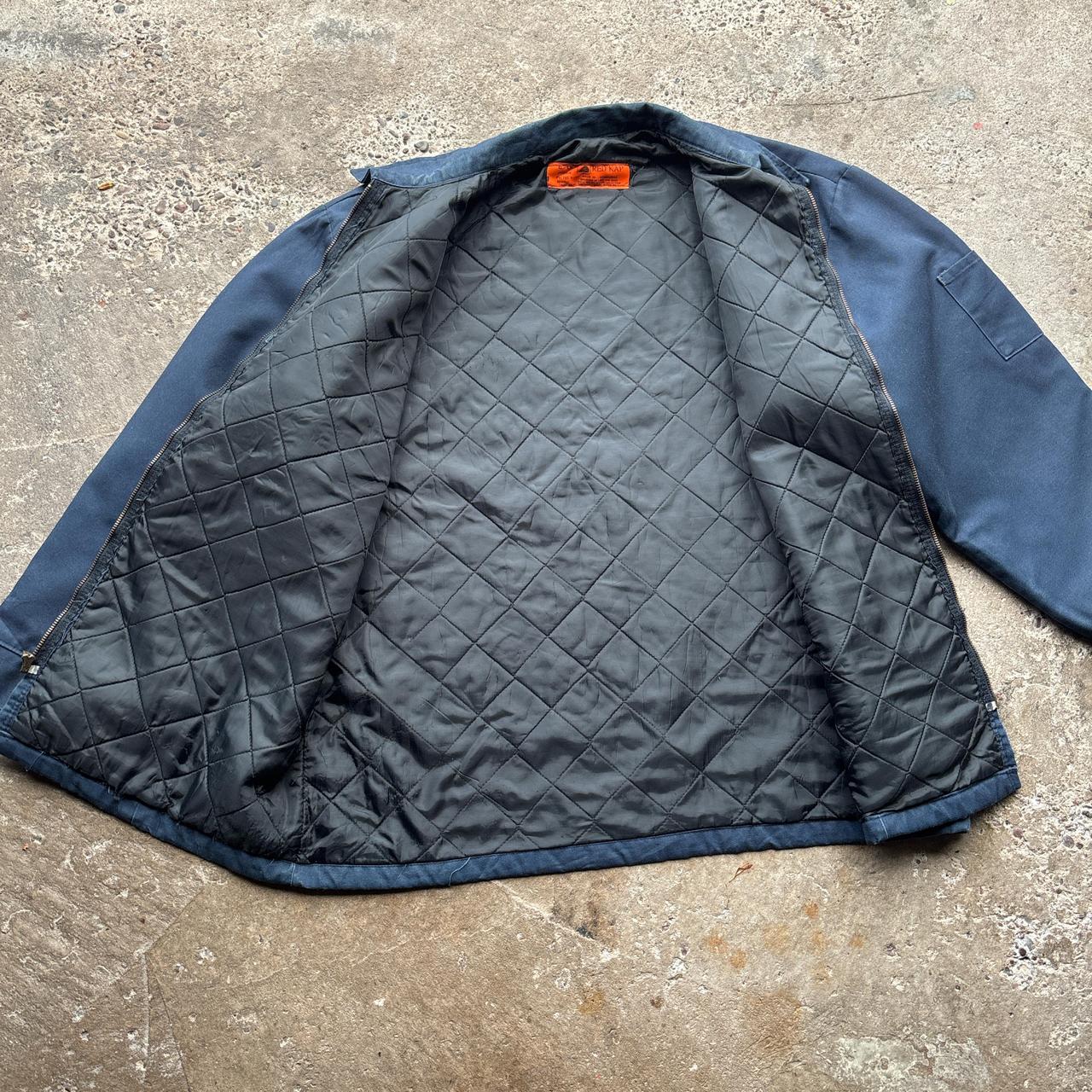Navy Red Cap workwear jacket - XL