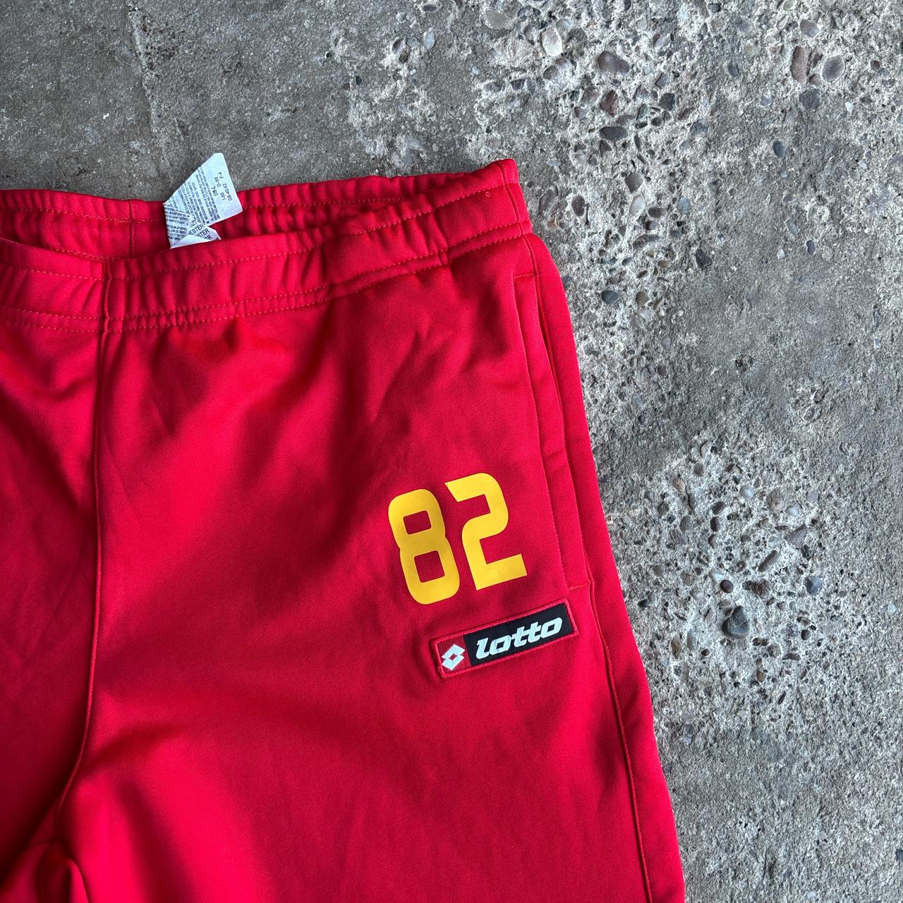 Lotto Genoa CFC Red Tracksuit Bottoms (3/4 Length)