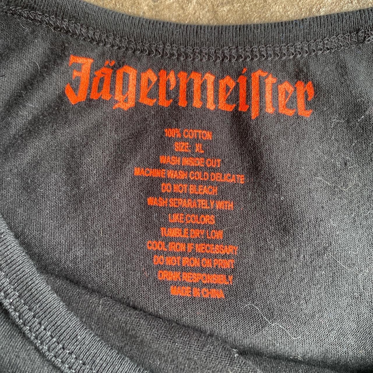 Black Jäegermeister Graphic T-Shirt - XL