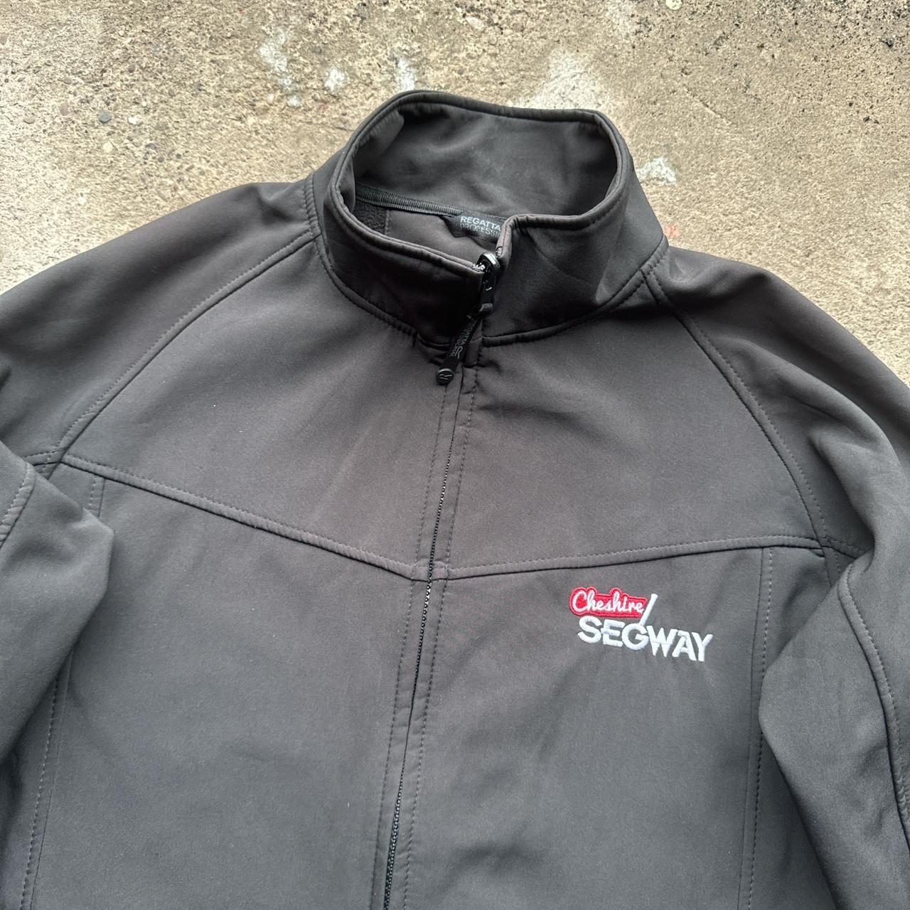 Black regatta jacket with Segway embroidered logo