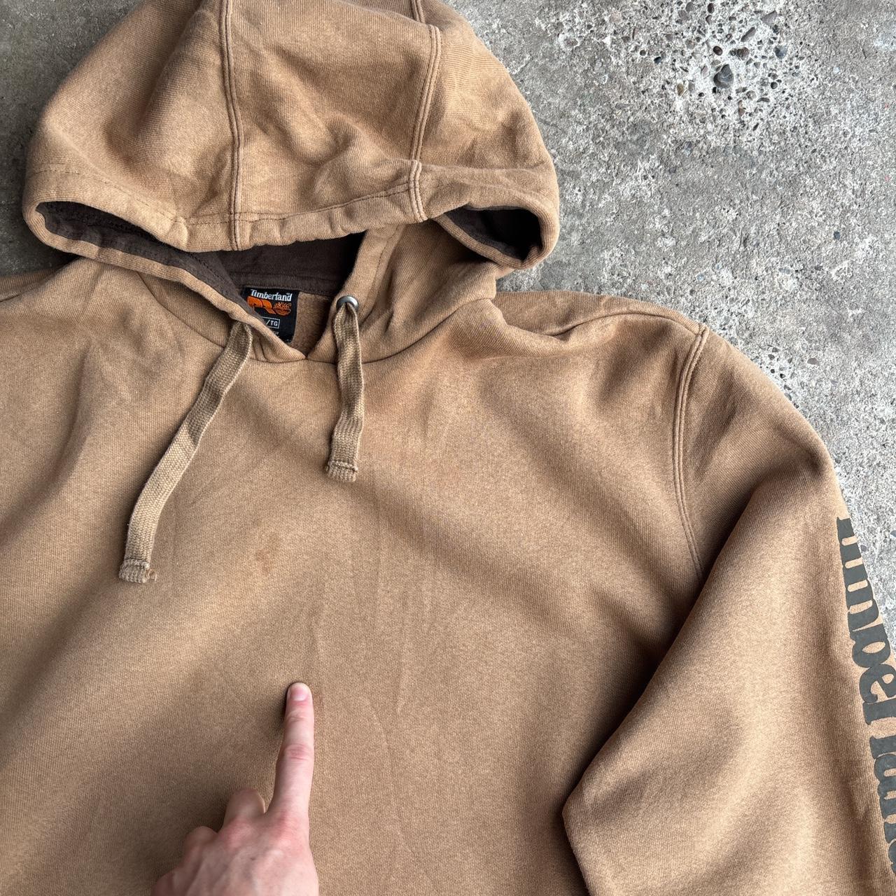 Tan/Brown Timberland Hoodie - XL