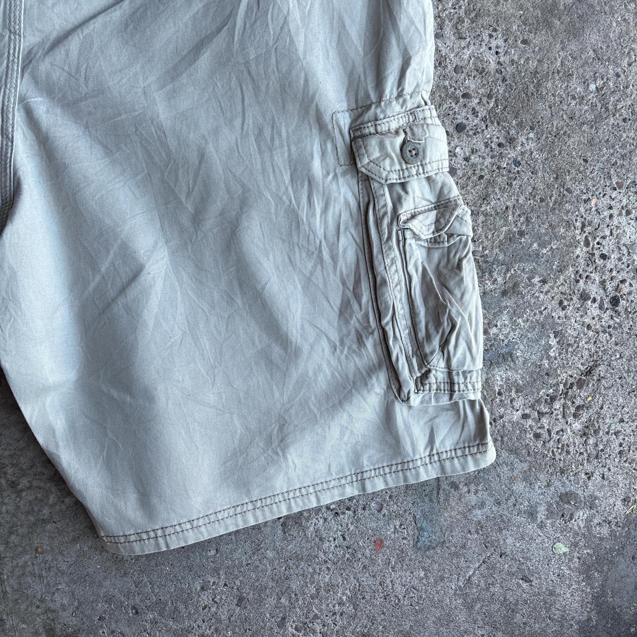 Lee Dungarees Cream Cargo Shorts