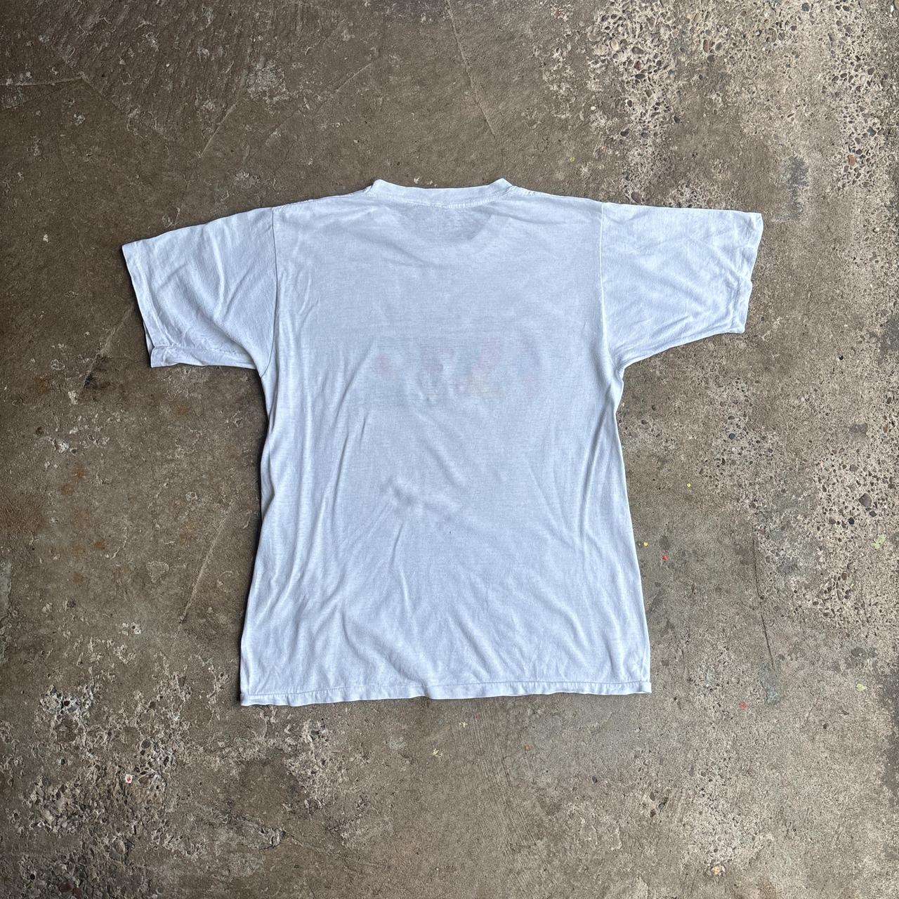 White Vintage ‘Miami Boat Show’ Graphic T-Shirt - M