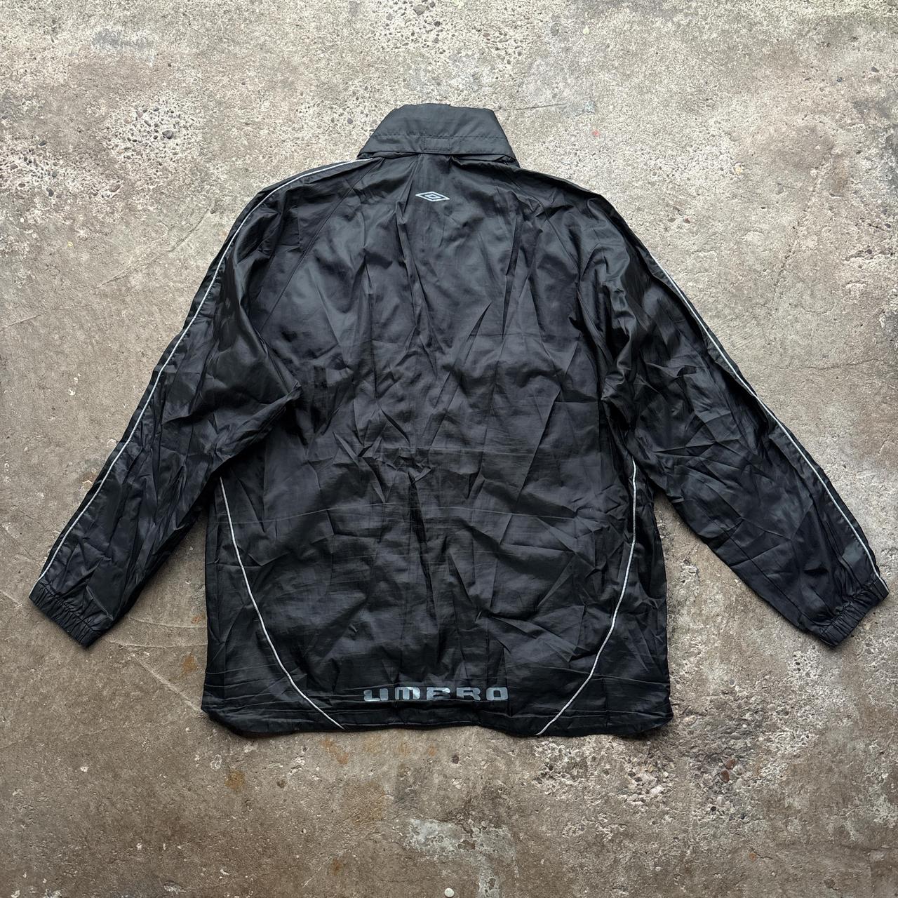 Vintage Black Umbro windbreaker jacket