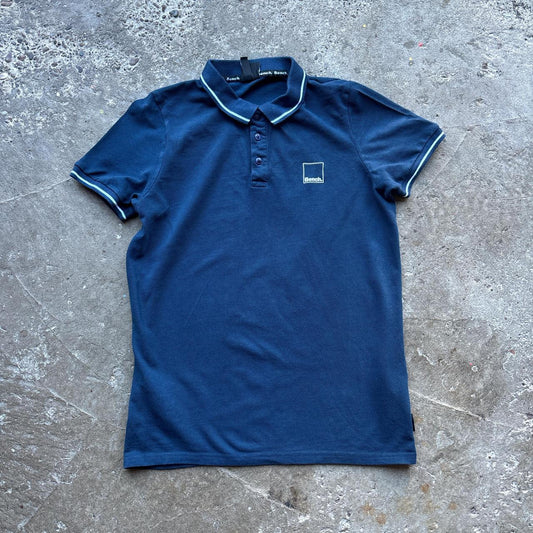 00s Navy Bench polo shirt - S