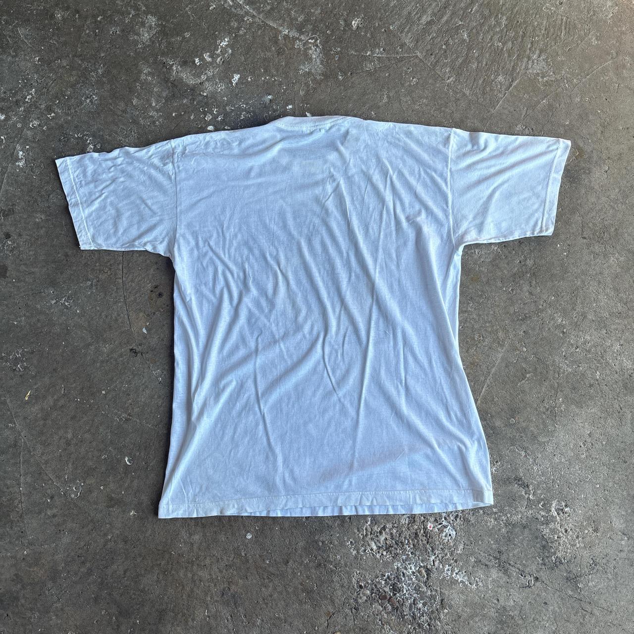 White T-Shirt w/ Front Graphic