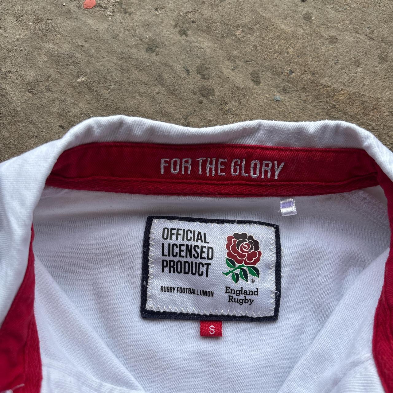 England Rugby long sleeve polo shirt - S