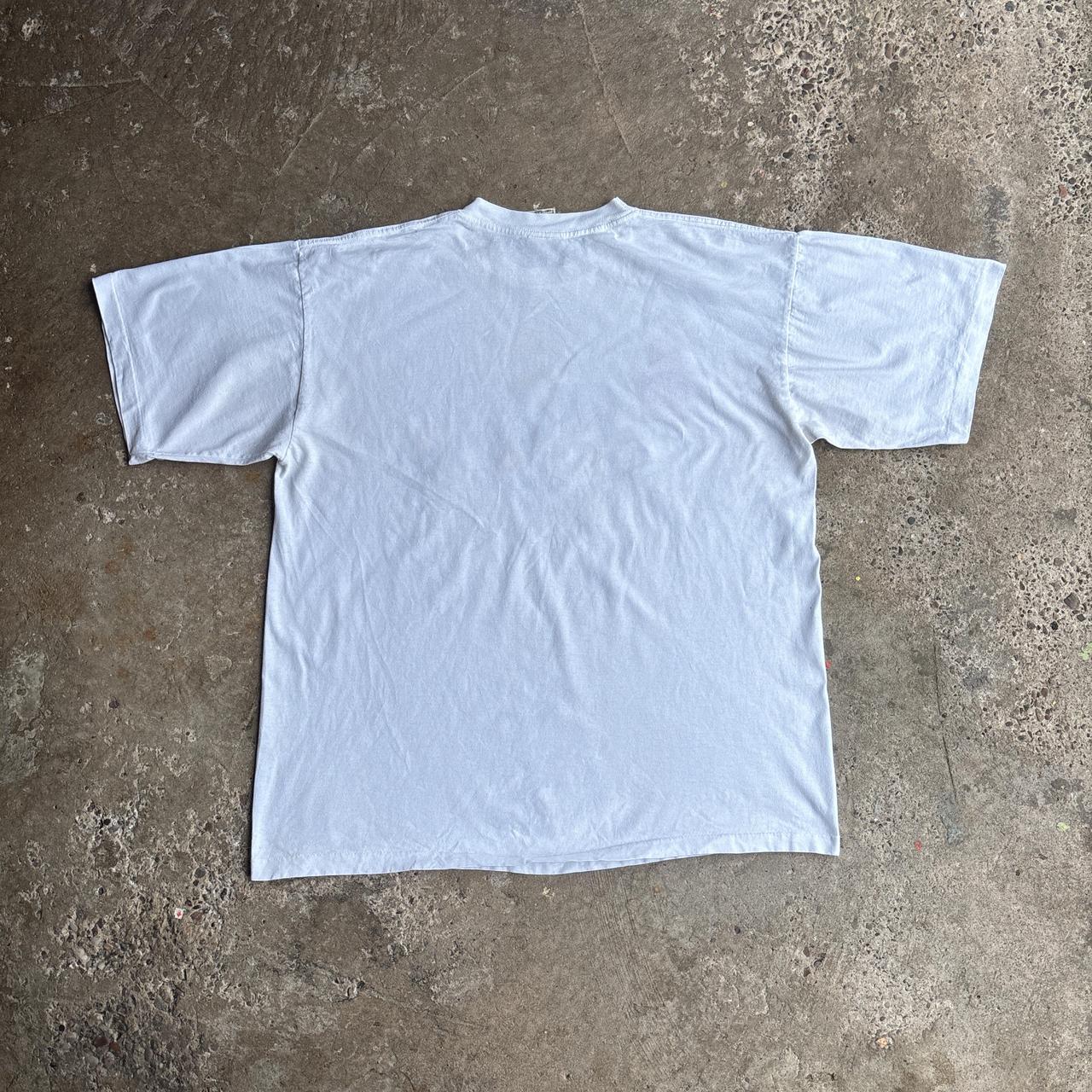White Vintage Graphic T-Shirt - XL