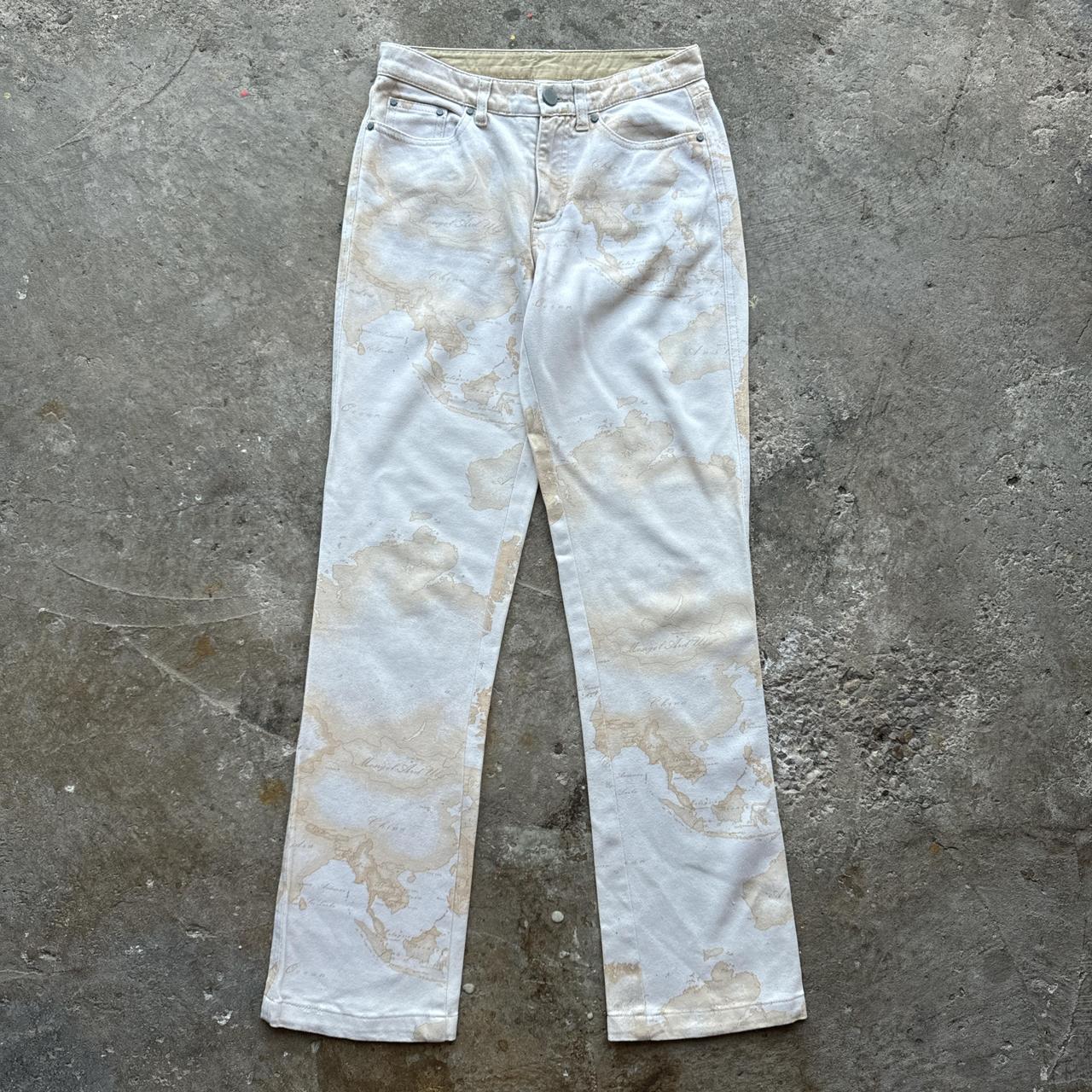 Cream and beige l’classe voyages trousers