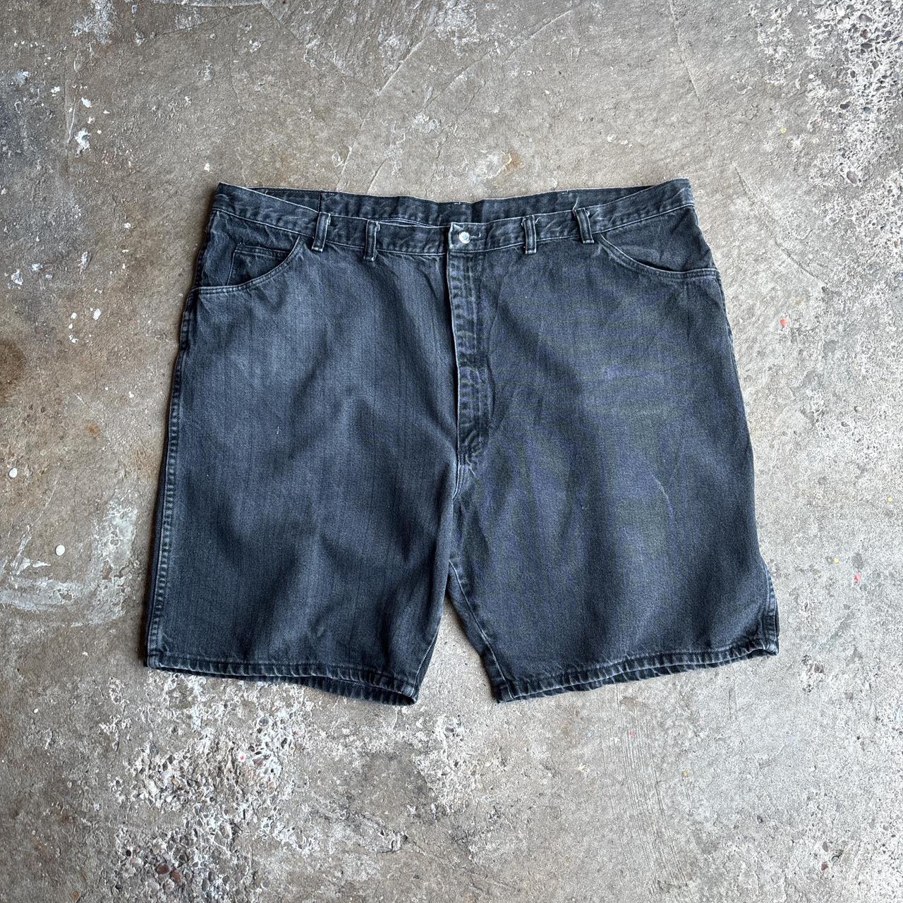 Dark Denim Wrangler Jean Shorts
