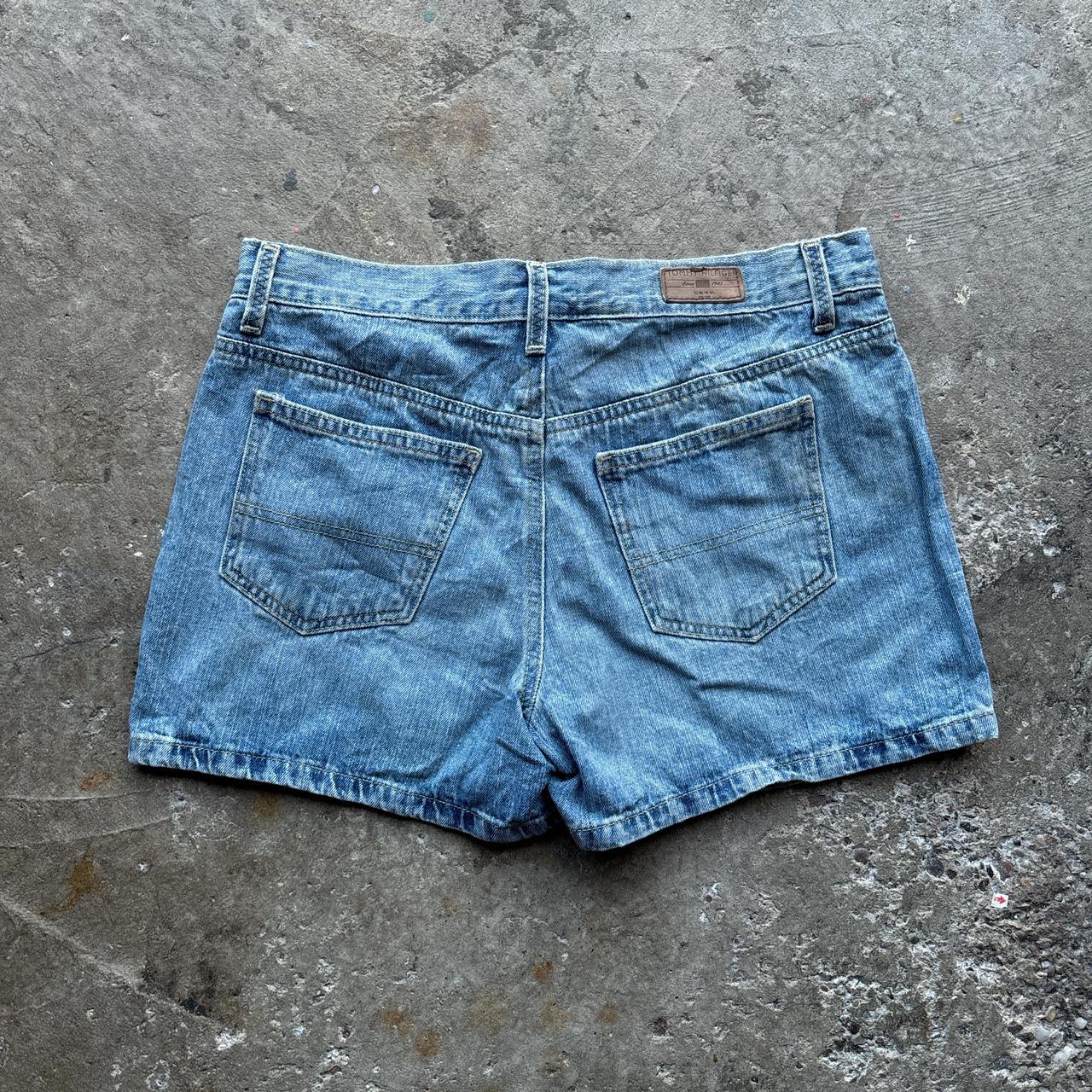 Blue denim Tommy Hilfiger short shorts