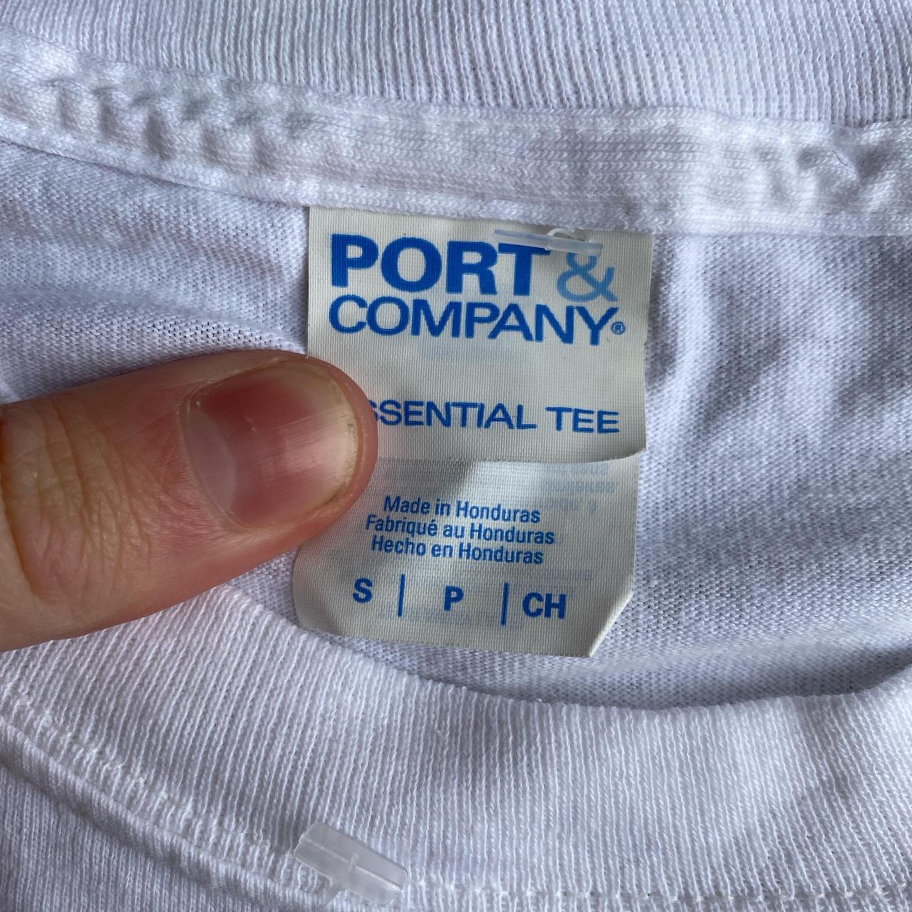 White Graphic Bar T-Shirt - S