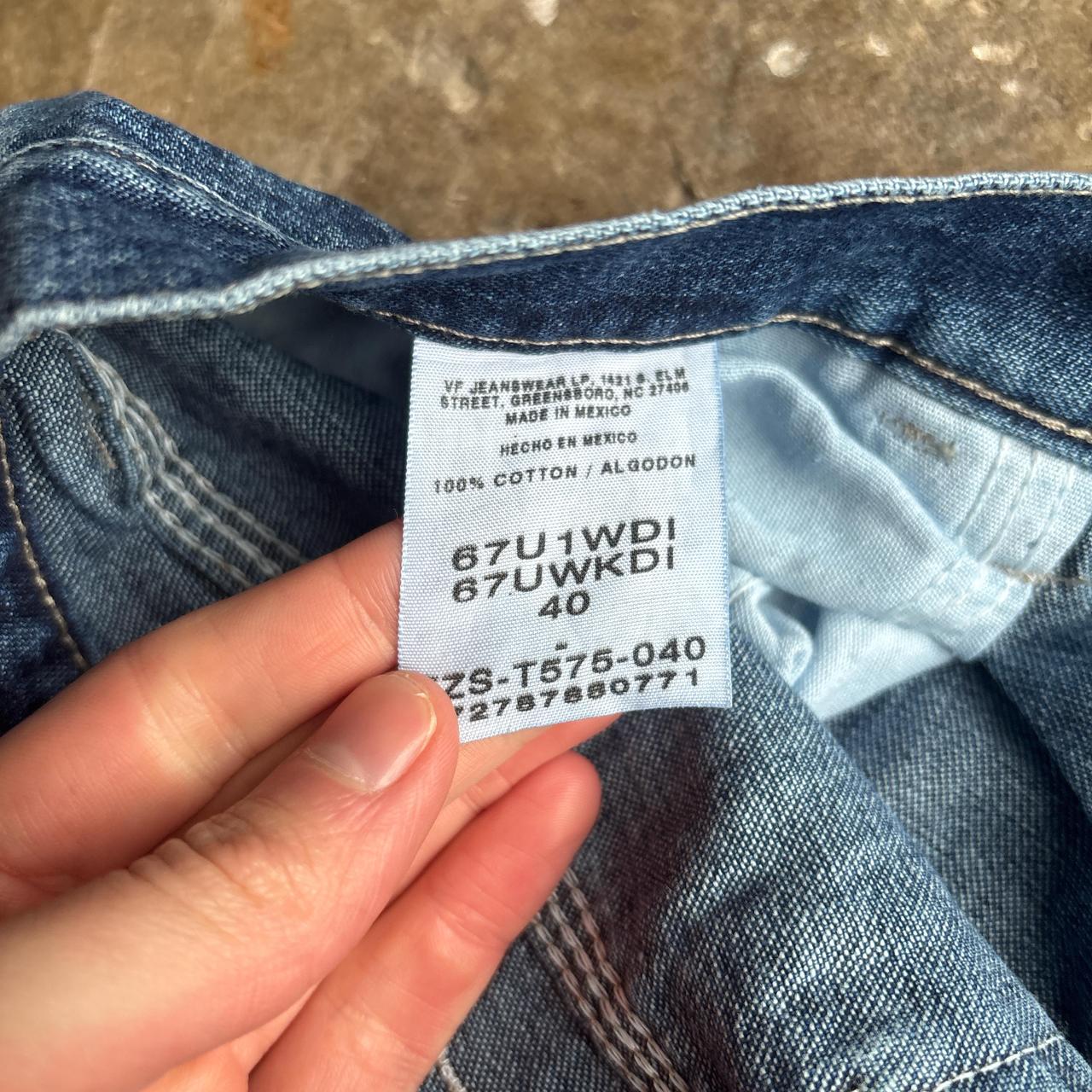Blue Denim Wrangler Jean Carpenter Shorts