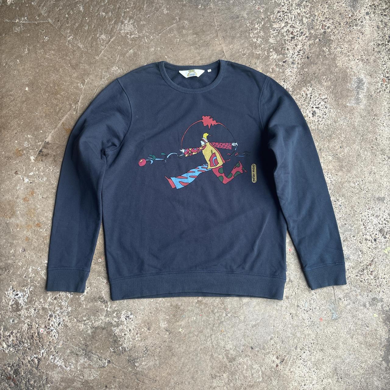 Navy Wrangler x Peter Max Graphic Sweatshirt