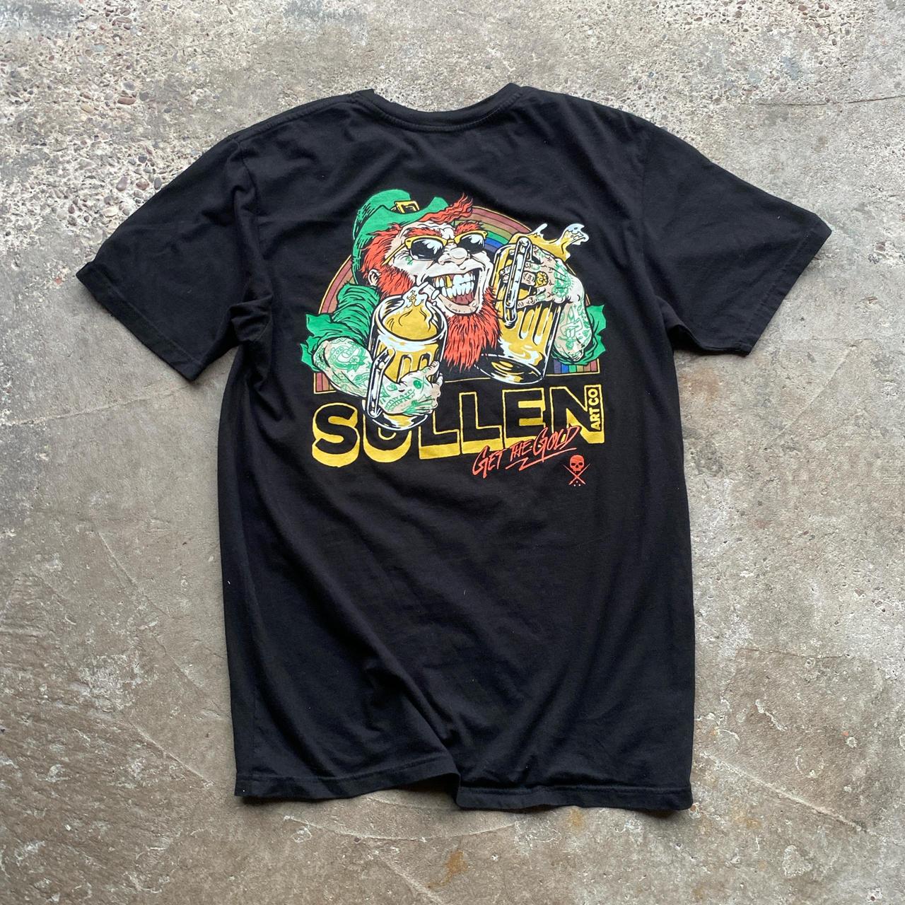 Black Paddy’s Day graphic tee - M