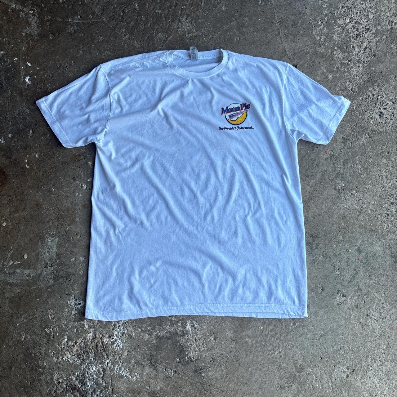 White ‘Moon Pie’ Graphic T-Shirt