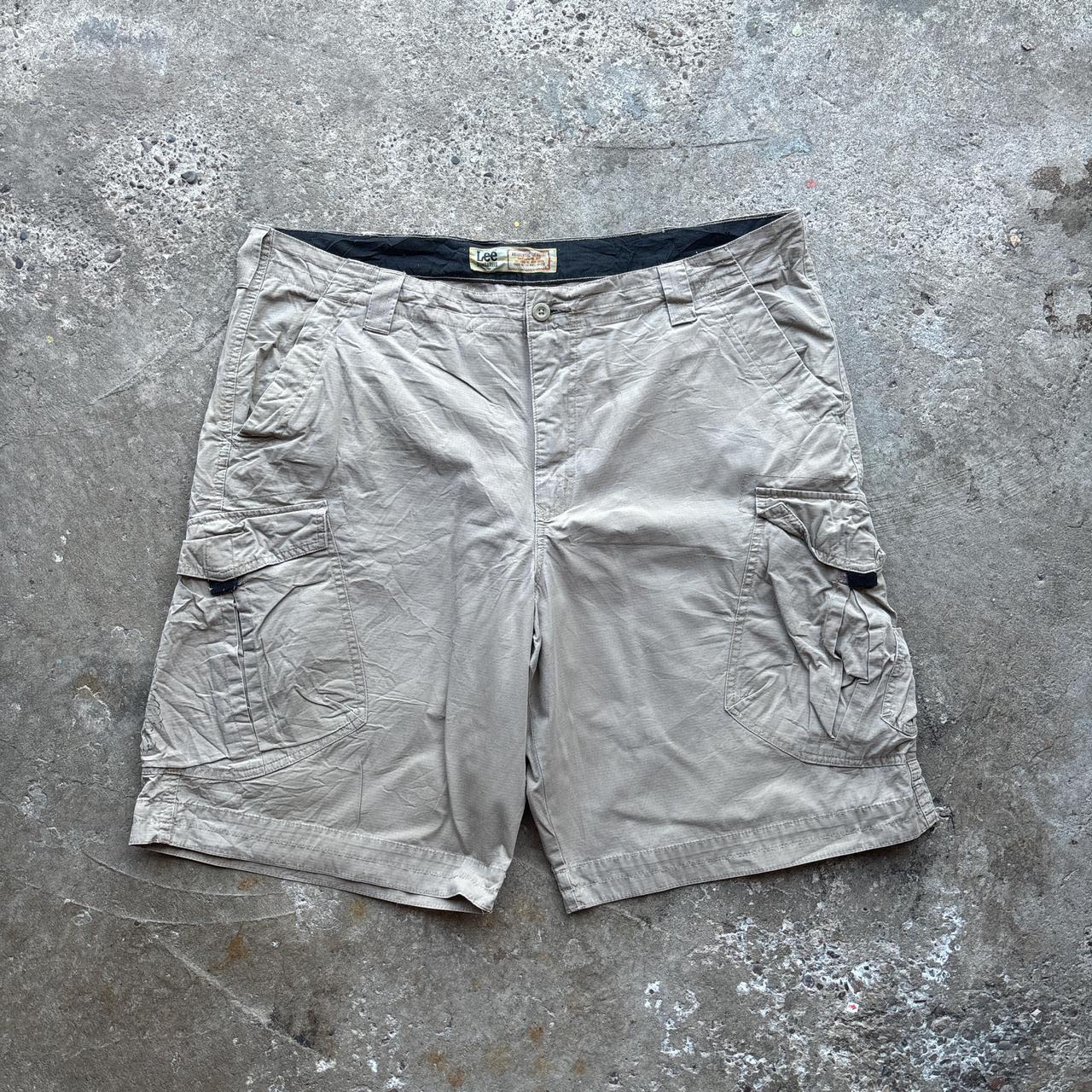 Y2K Tan Lee shorts