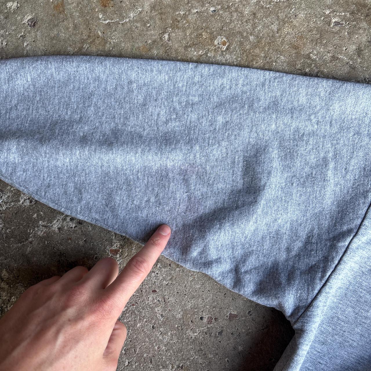 Grey Reebok Embroidered Logo Sweatshirt - M (women’s - tag us large juniors)