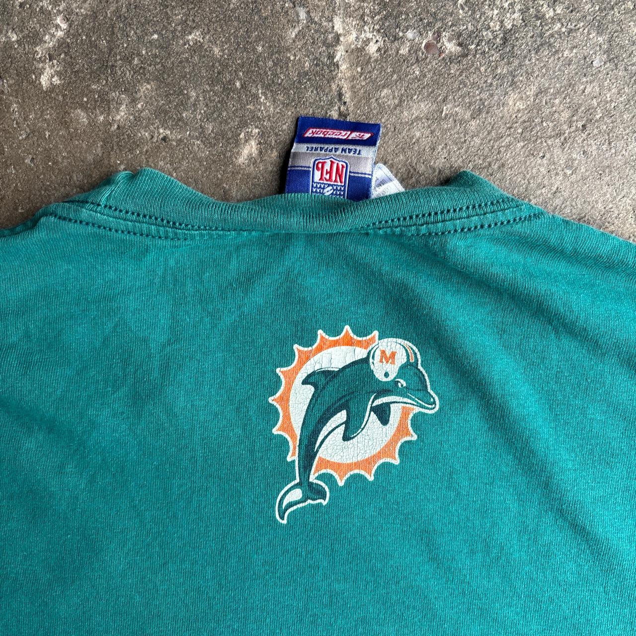 Teal Miami Dolphins Graphic T-Shirt - M