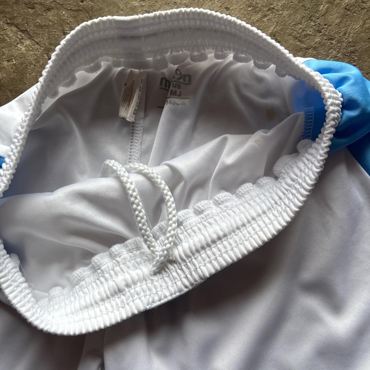 White Napoli Football Shorts - JM