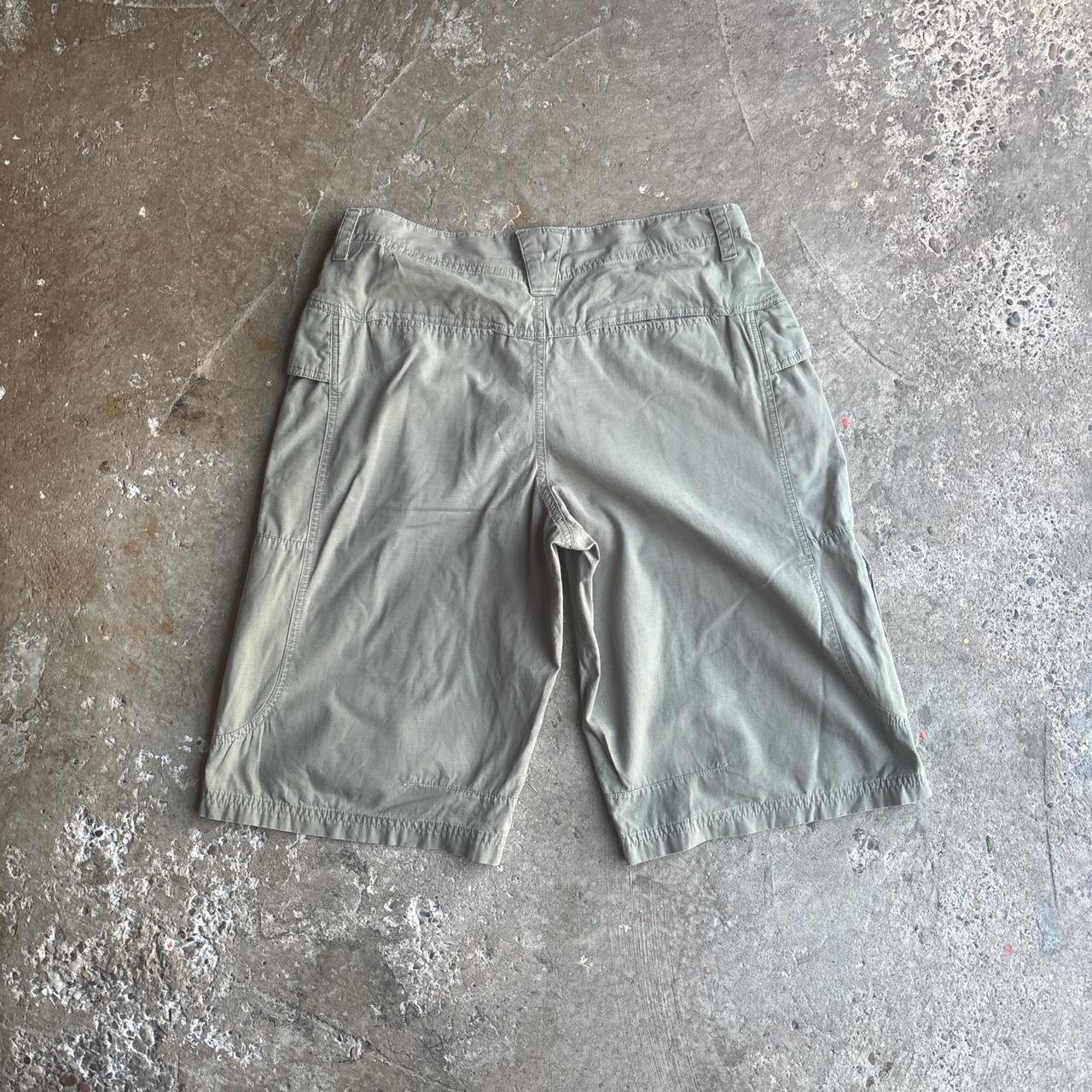 Khaki Green Nike Y2K Technical Cotton Shorts