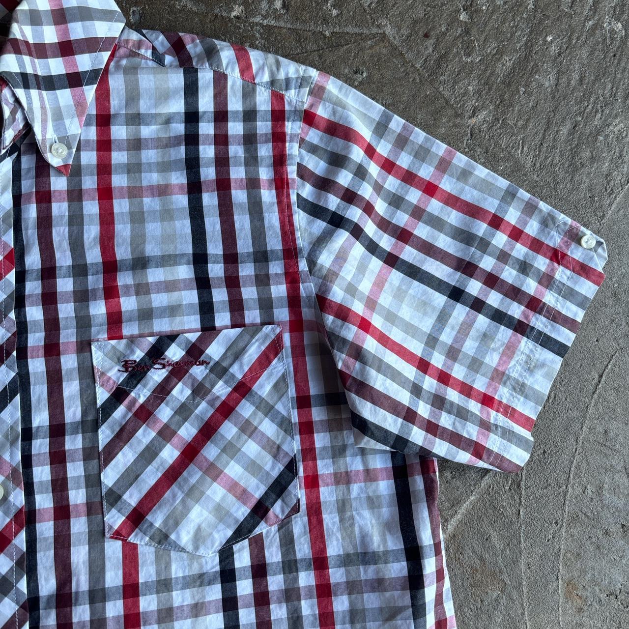 Vintage Ben Sherman chequered short-sleeved shirt