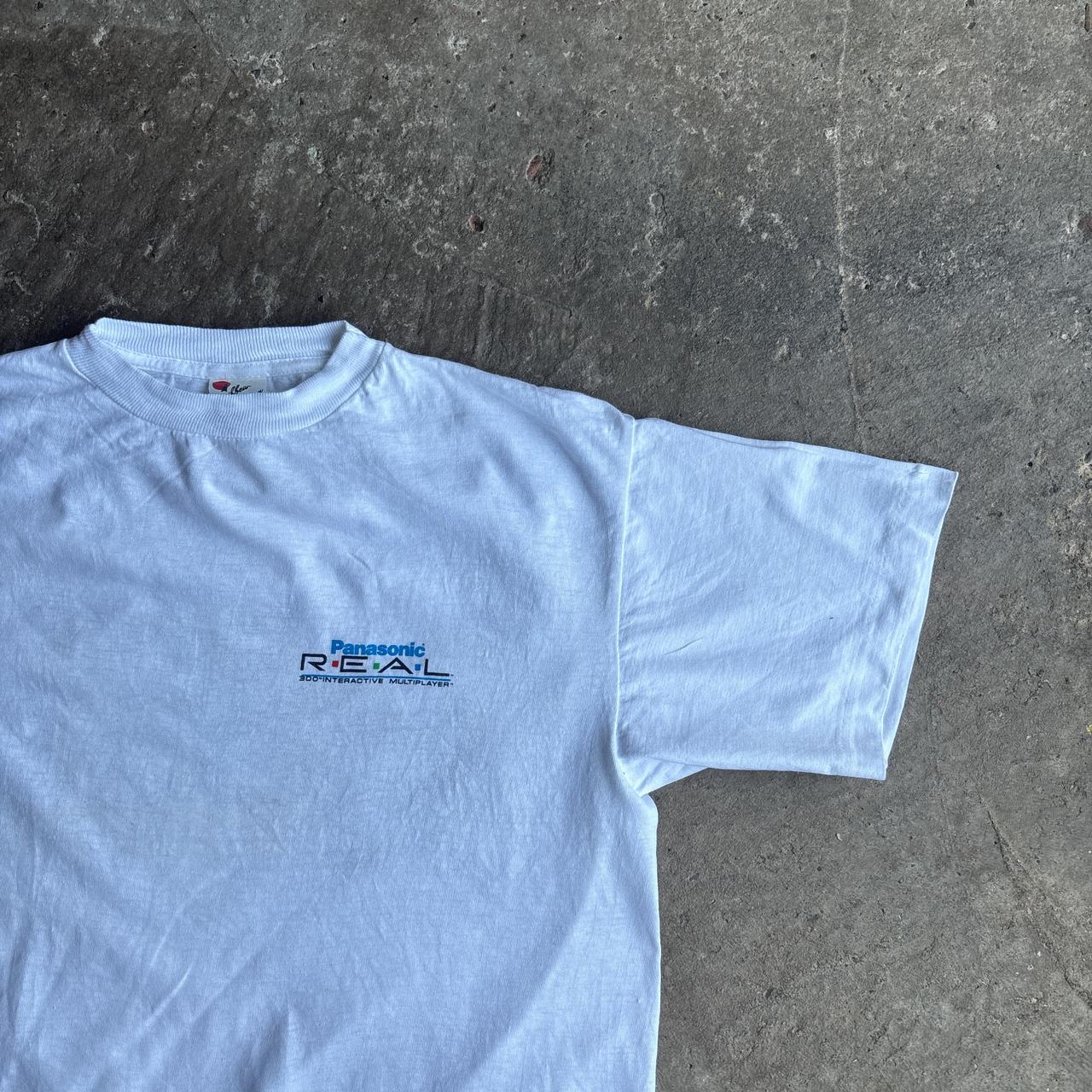 White 90’s Single Stitch Panasonic T-Shirt