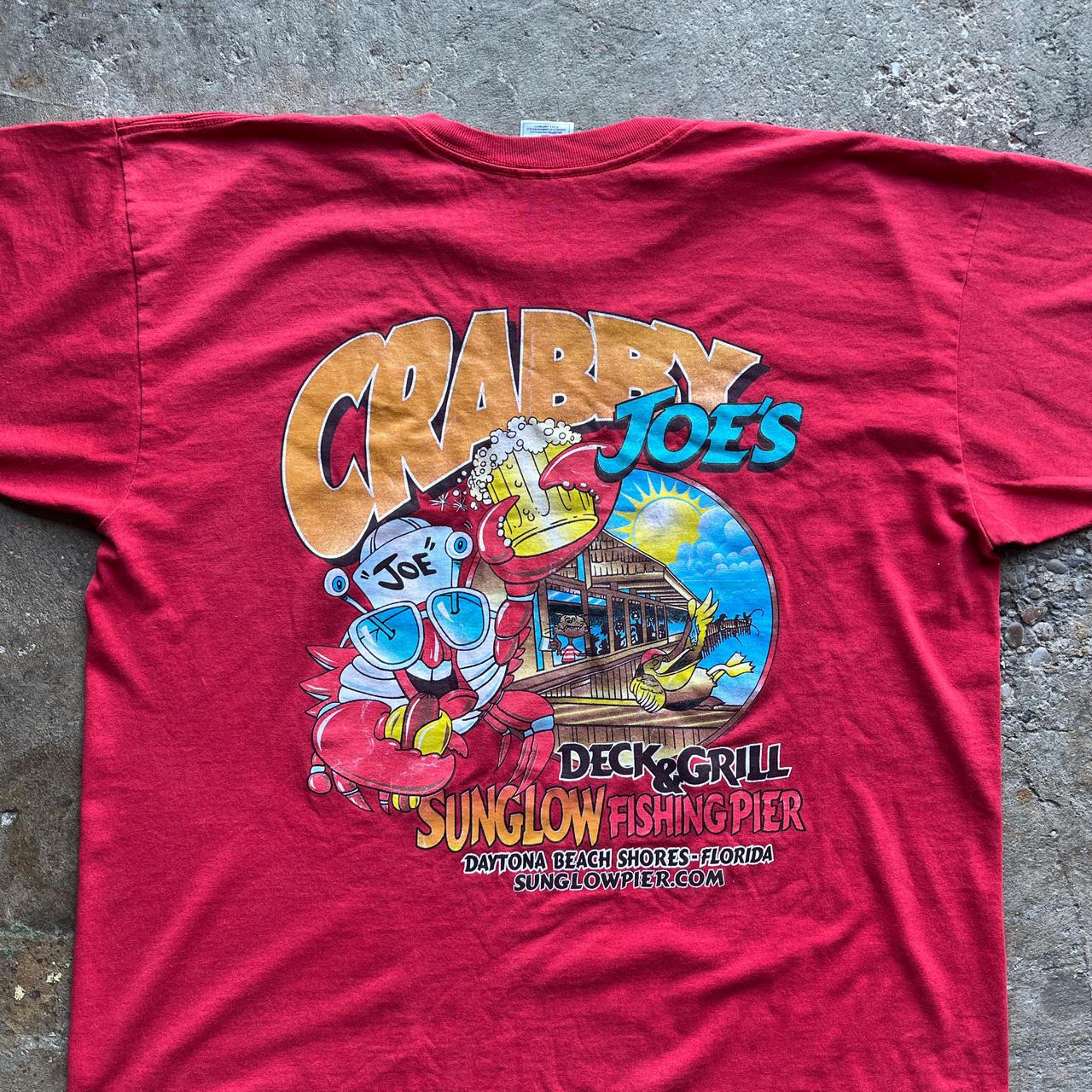 Crabby Joe’s’ Vintage Red Beer T-Shirt