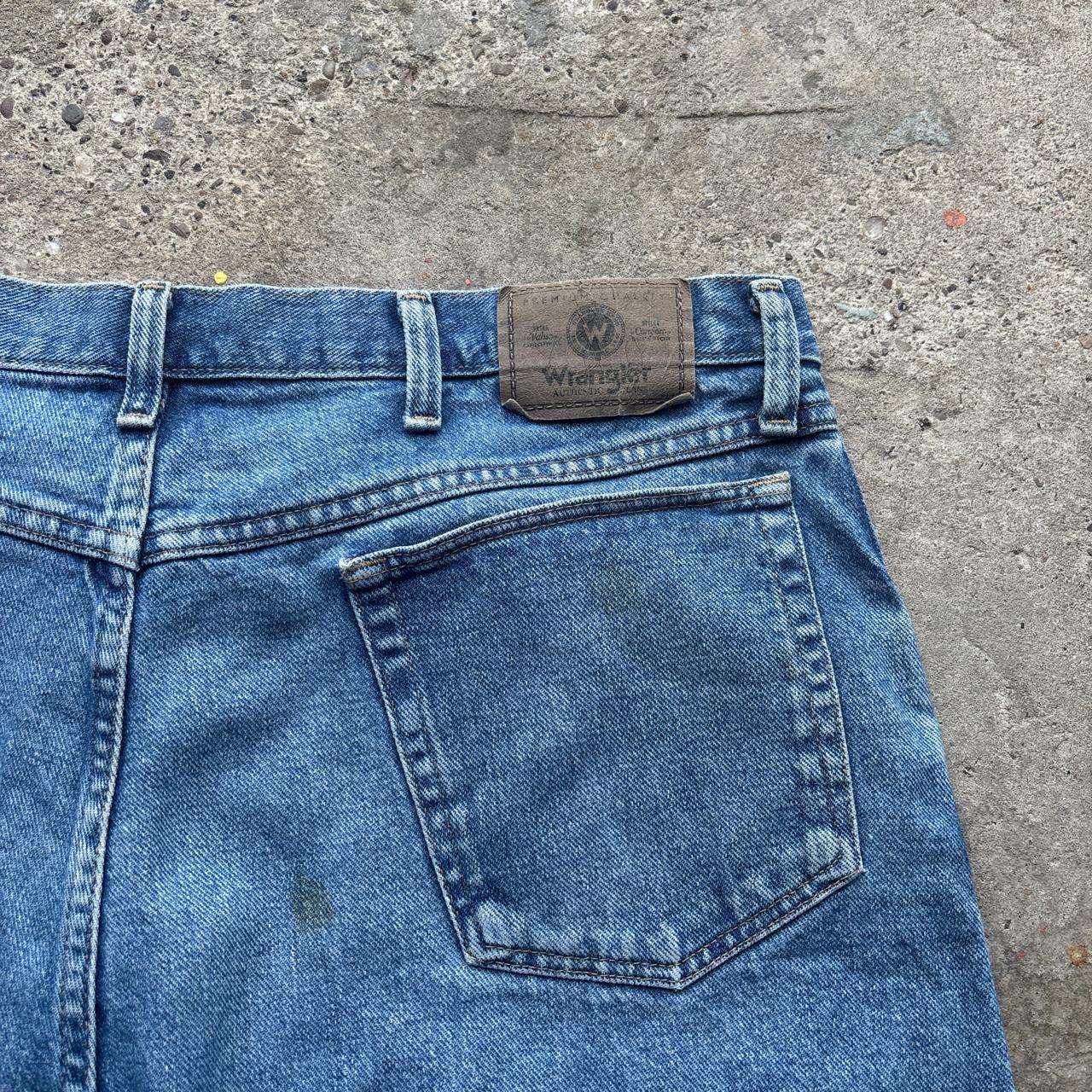 Vintage Wrangler Blue Denim Shorts - W38